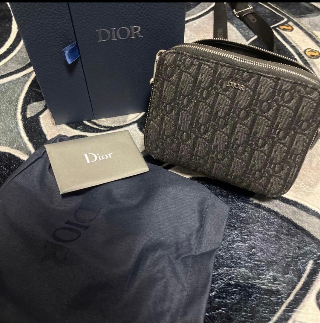 Dior ブラック ショルダーバッグ ユニセックス