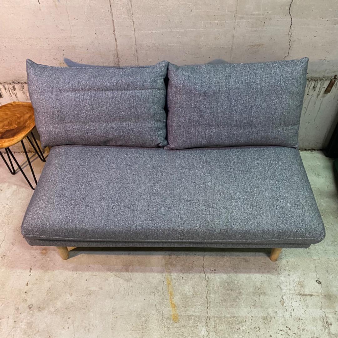 ウニコunico /LOM ロム 2人掛けソファ ベンチバックレスト ビンテージ