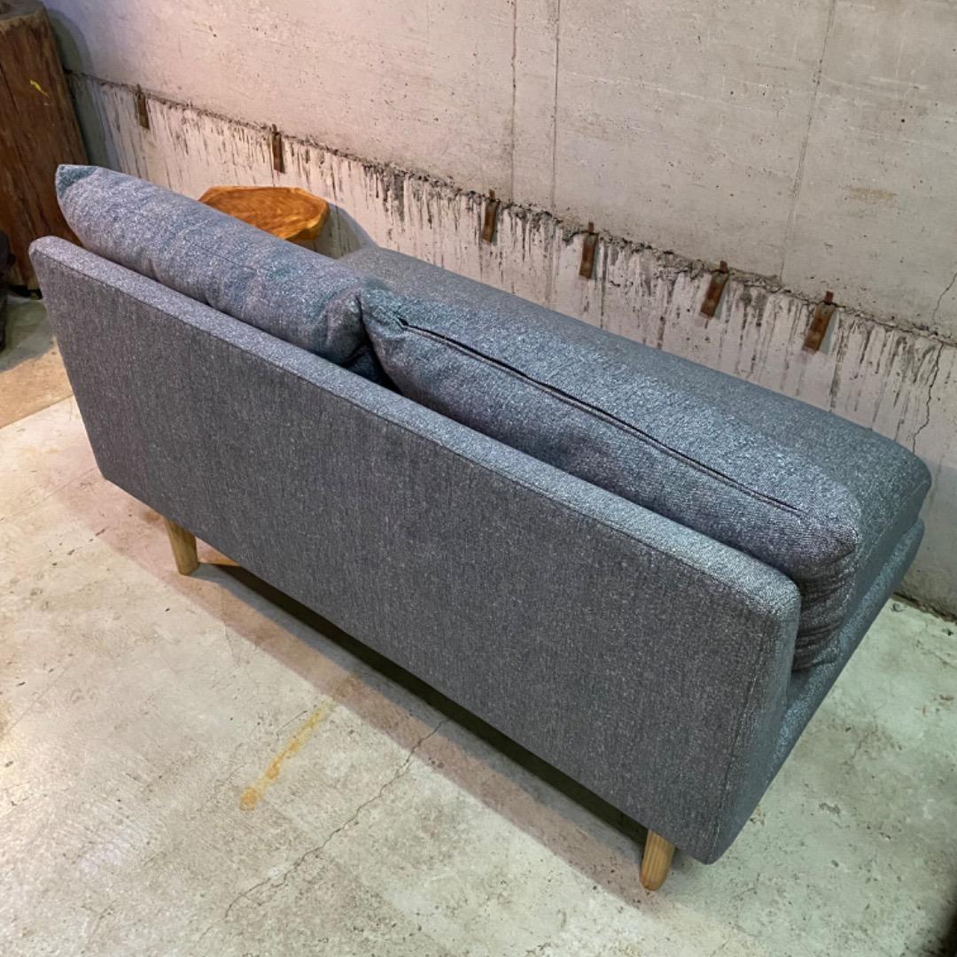 ウニコunico /LOM ロム 2人掛けソファ ベンチバックレスト ビンテージ