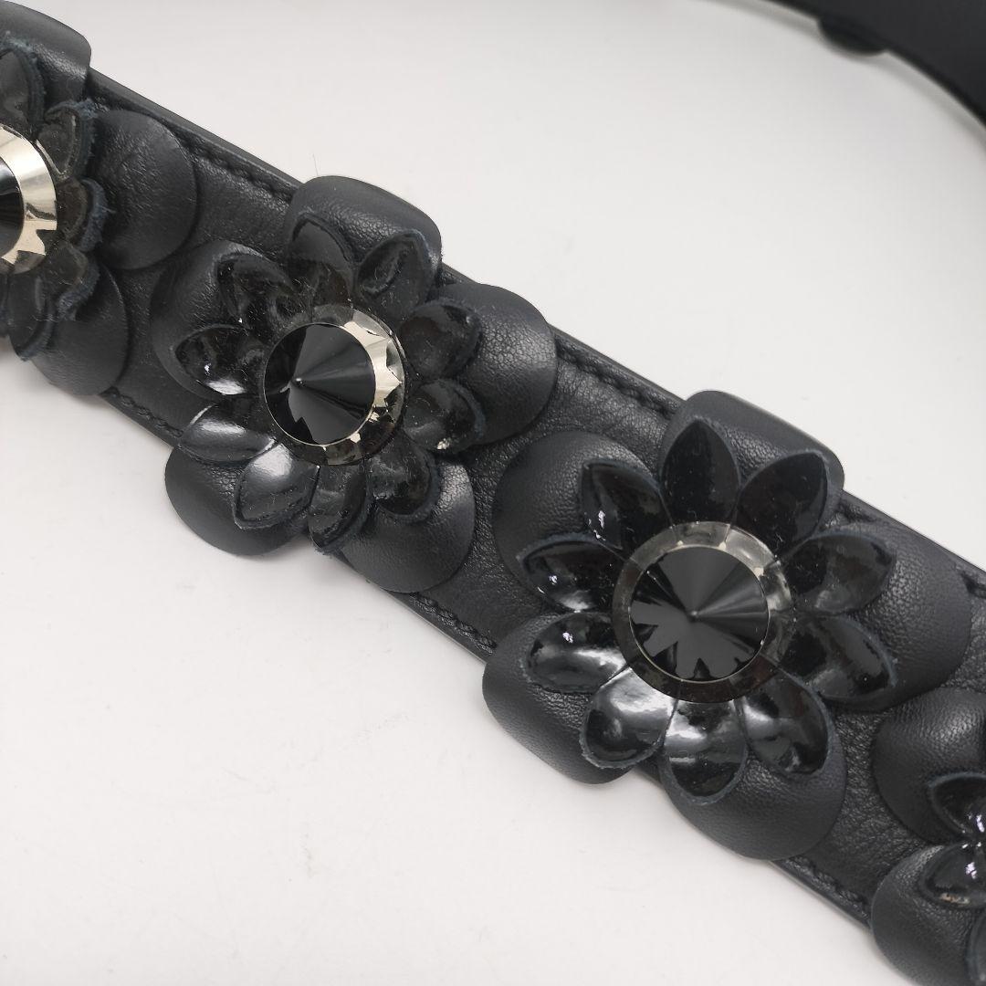 極美品✨フェンディ　ショルダーストラップ　ストラップユー　ブラック　黒