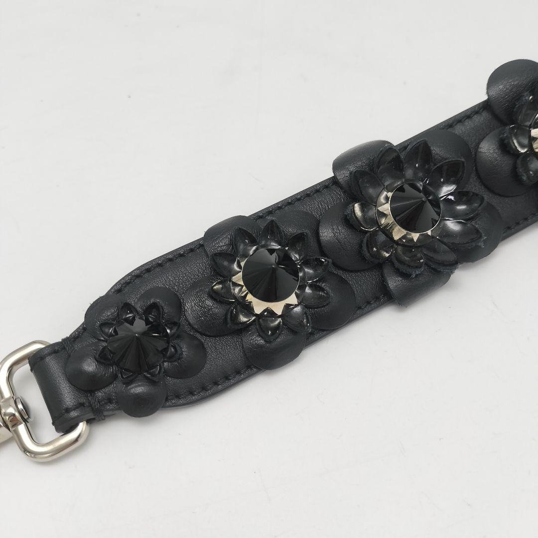 極美品✨フェンディ　ショルダーストラップ　ストラップユー　ブラック　黒