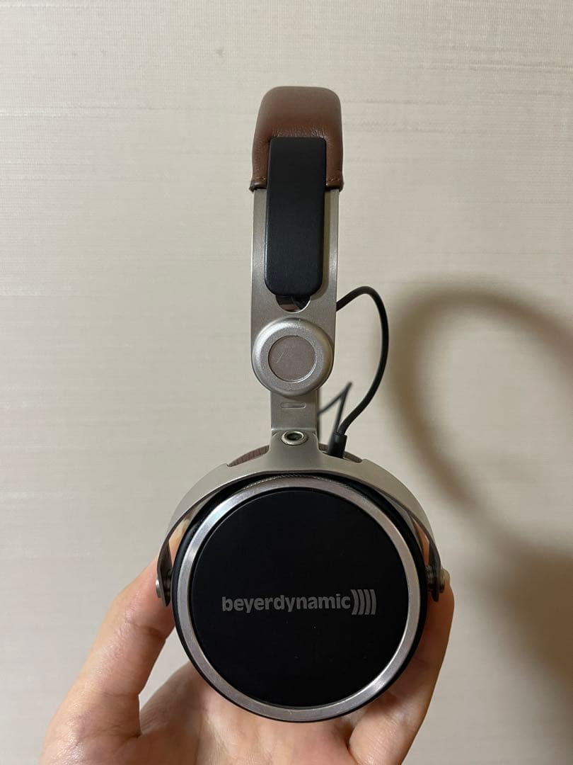 (動作不良有り)beyerdynamic ワイヤレスヘッドホン ブラウン