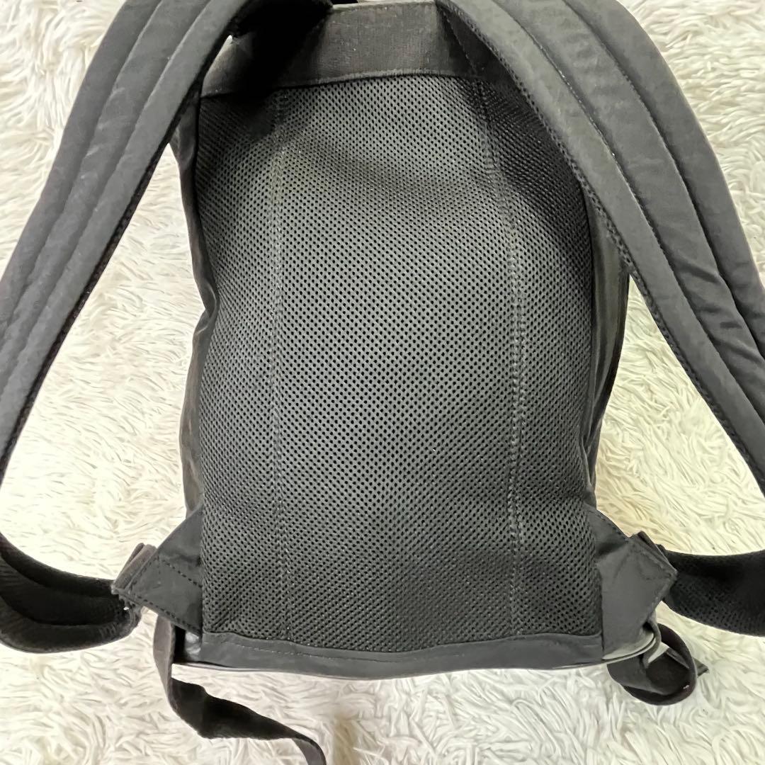 人気✨ポールスミス　バックパック　ブラック　レザーXナイロン