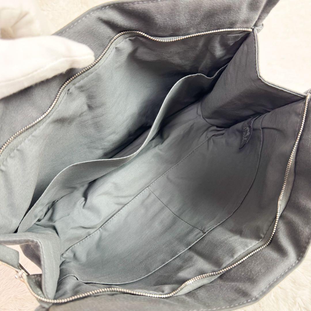 美品 エルメス HERMES クラッチバッグ フールトゥ グレー