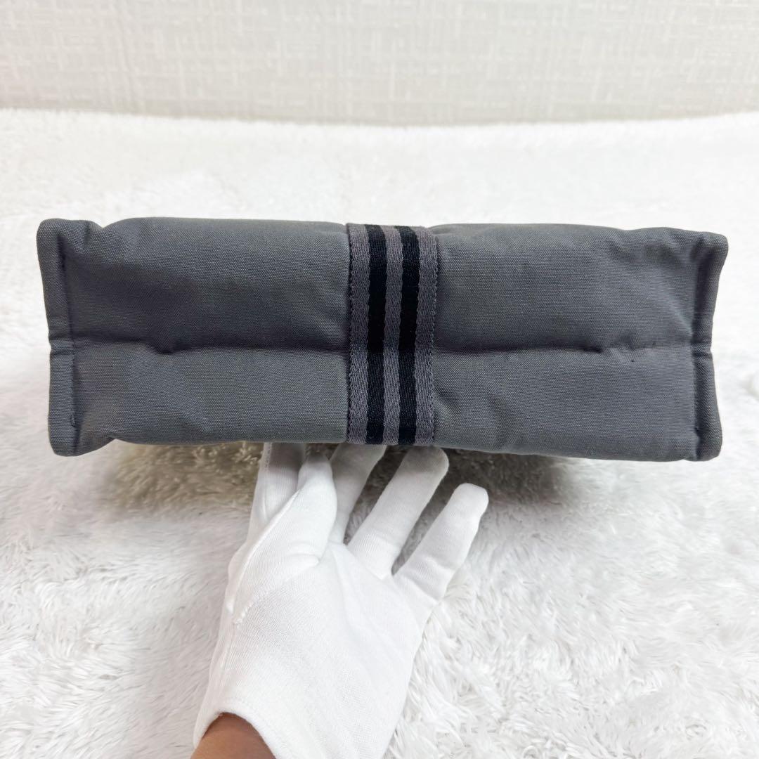 美品 エルメス HERMES クラッチバッグ フールトゥ グレー