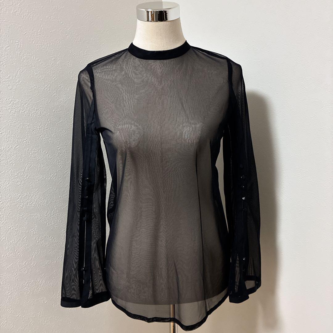 Vラインジャガードドレス / V line jacquard dress