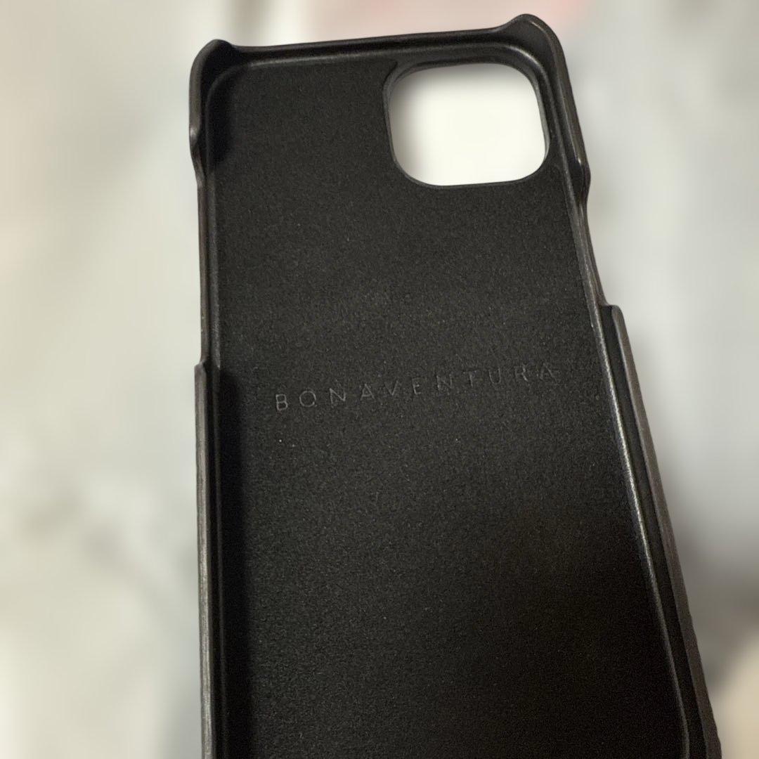 処分セール⭐︎BONAVENTURA 青いレザー iPhone13ケース