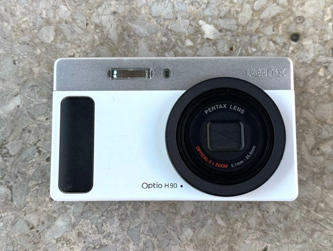 実写良⭕️外観美【動作確認済み】PENTAX OPTIO H90 コンデジ