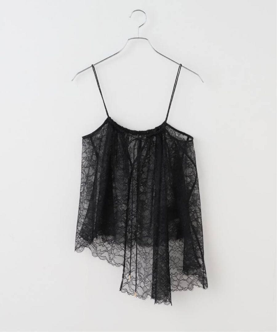 NOBLE ラッセルレースギャザーキャミ 未使用