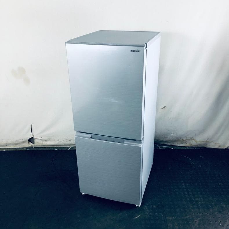 ★送料・設置無料★ 中古 2ドア冷蔵庫 シャープ (No.2843)