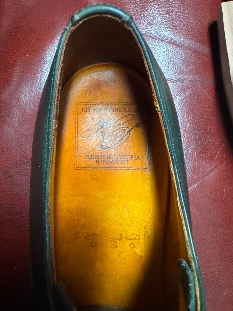 超珍品！Heinrich Dinkelackerダークグリーン