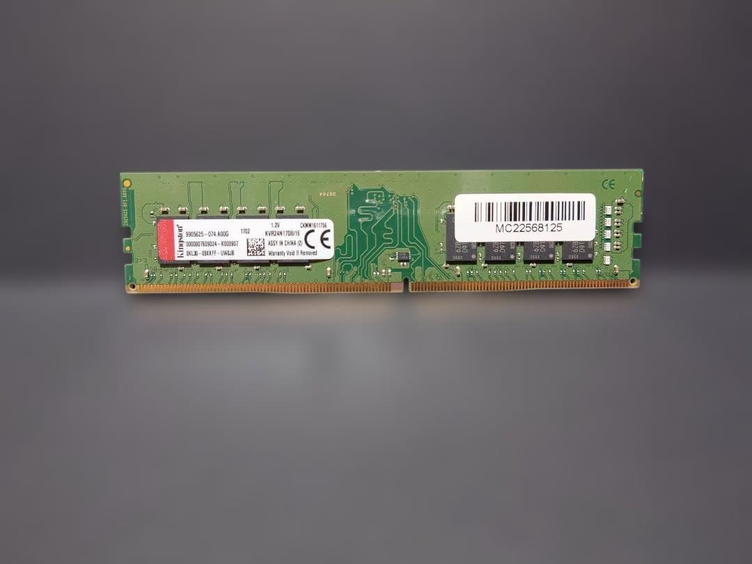 Kingston メモリー DDR4 2400 16GB　1枚