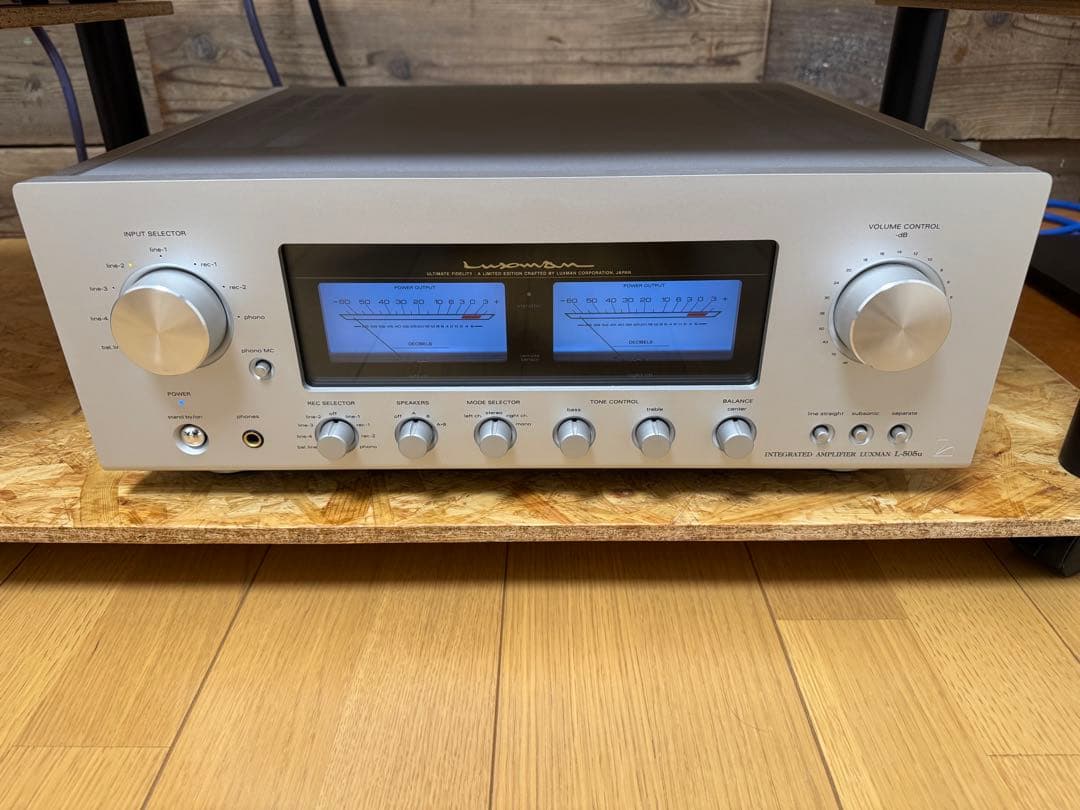 ！美品！LUXMAN L-505u プリメインアンプ　動作良好　ラックスマン