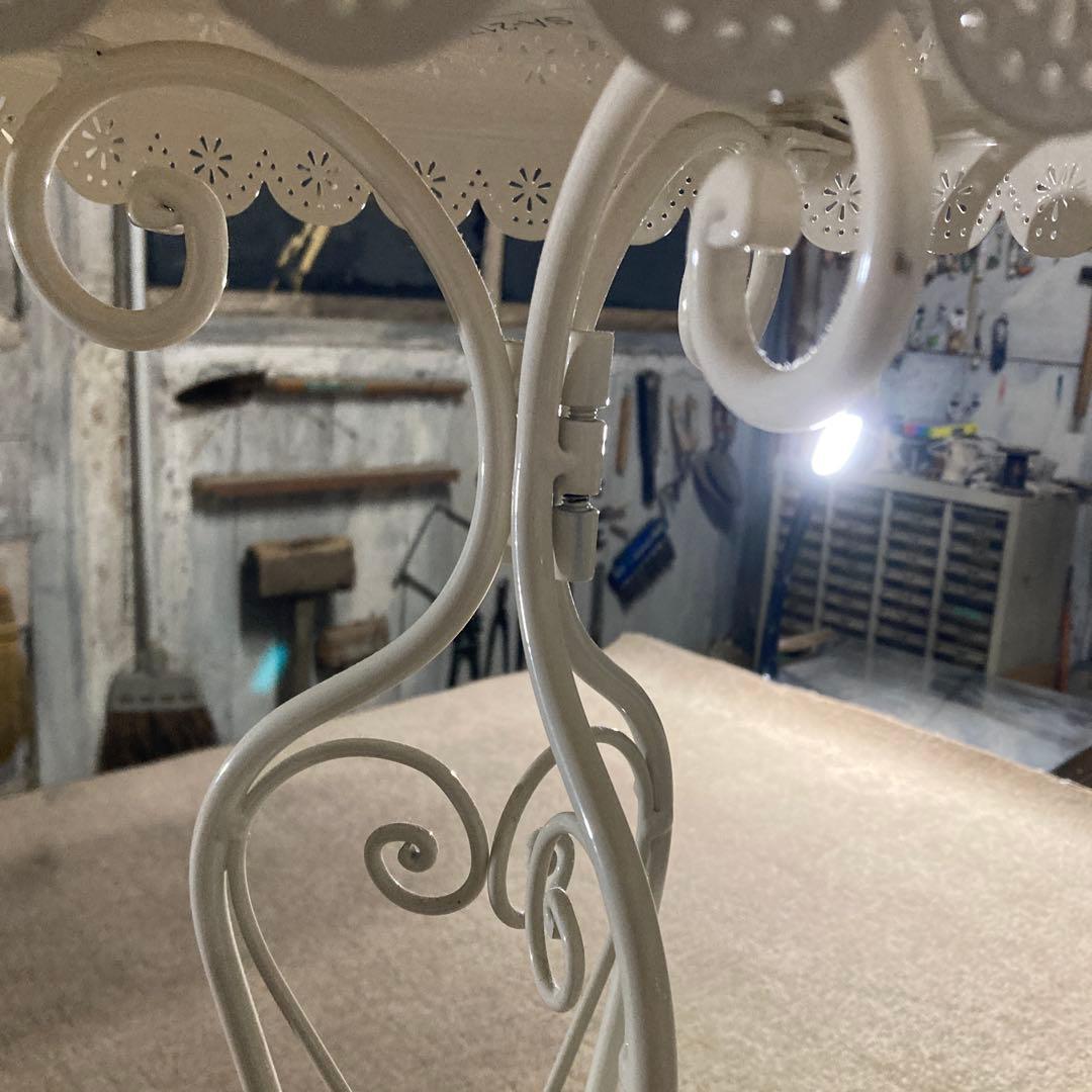 ま*る様 白 サイドエンドテーブル ラグジュアリー サイドテーブル コーヒーテー