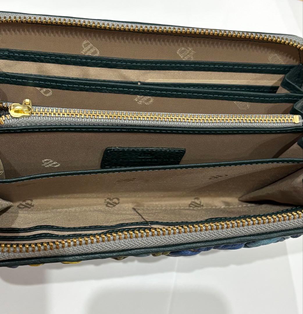 decobranche デコブランシェ 京華KYOUKA/長財布　ブルー　新品