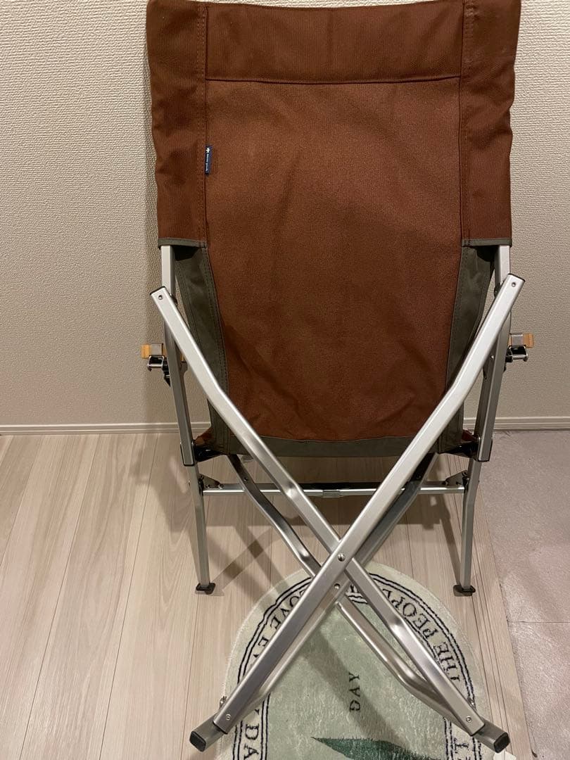 スノーピーク　ローチェア　ブラウン