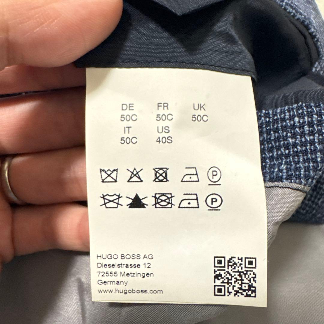 82 極美品　ヒューゴボス　BOSS テーラードジャケット　50 XL