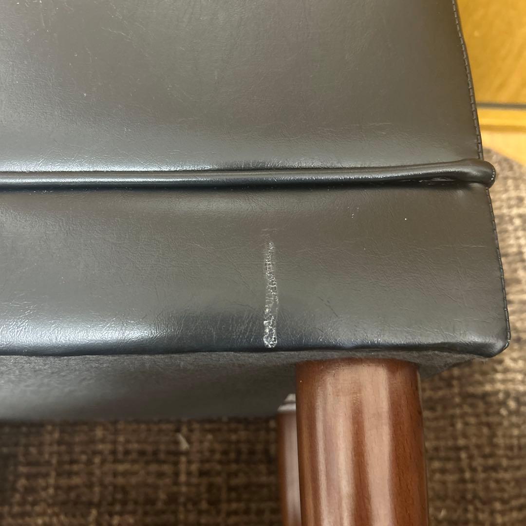 徐々に値下げ カリモク60　オットマン　スタンダードブラック　X36206