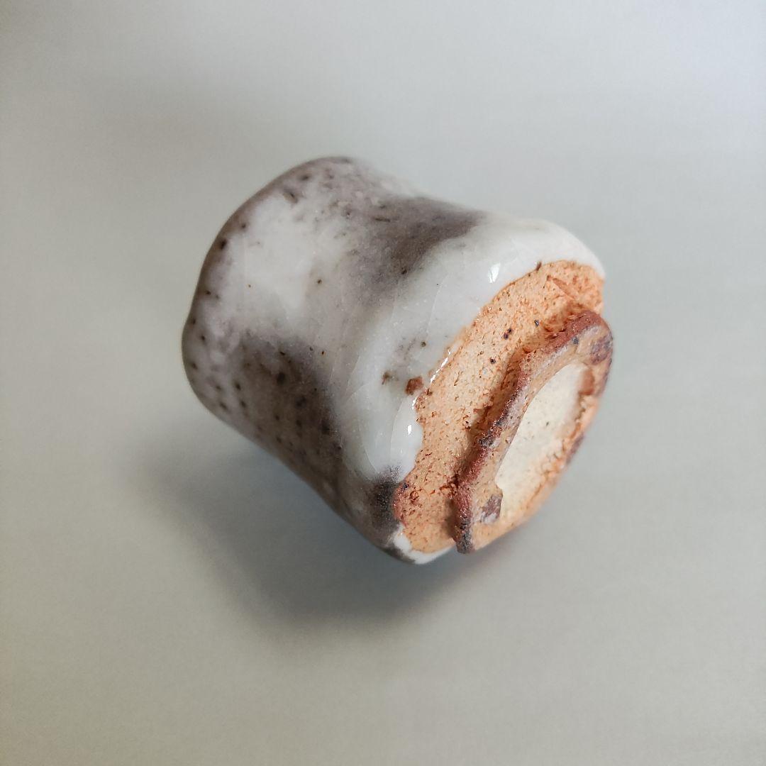 荒木俊夫　ぐい呑　志野ぐい呑　常滑焼