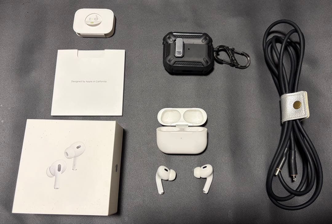 【正規品】AirPods Pro 第2世代 ライトニング＋保護ケース＋充電器