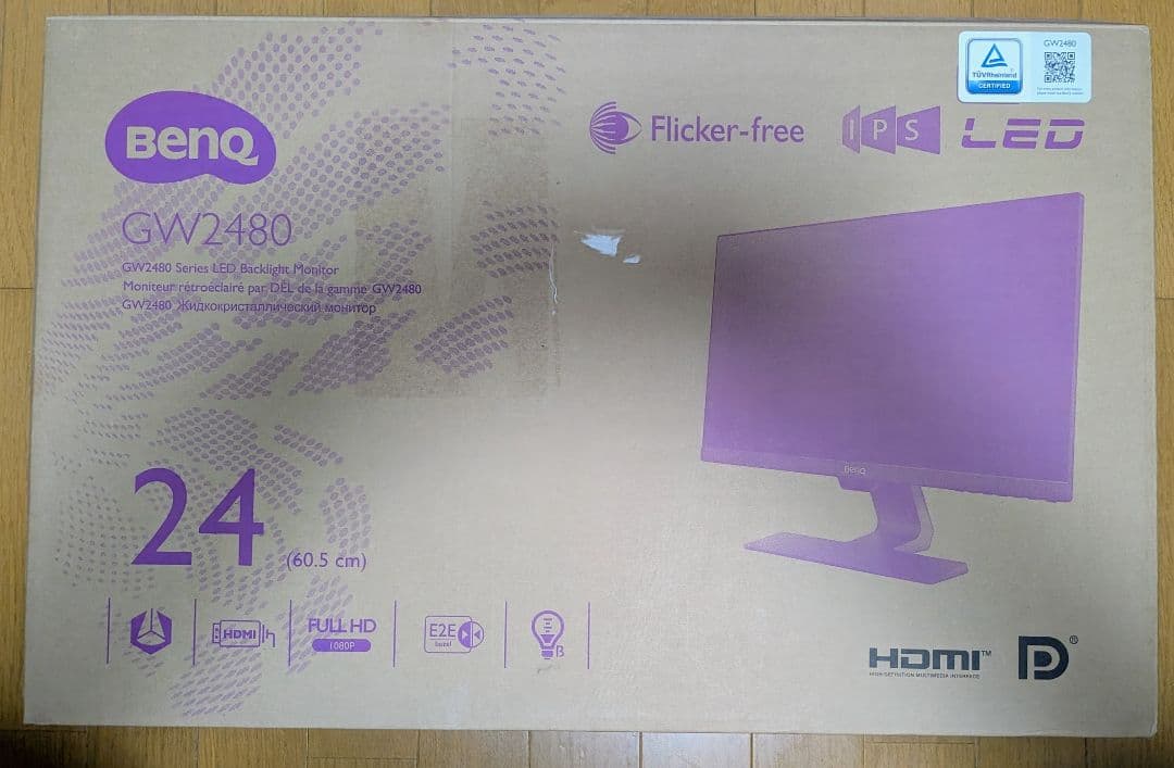 BenQ GW2480 アイケアモニター 23.8インチ/フルHD/IPS