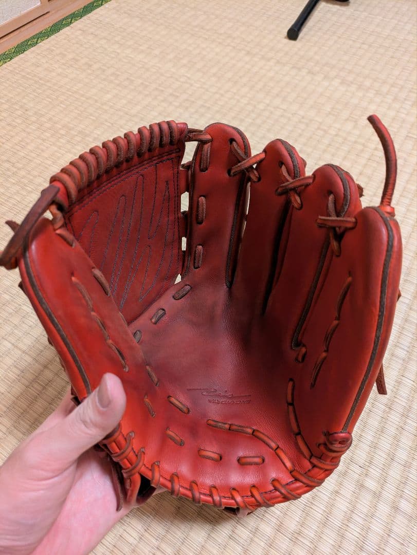 M*o様 IPセレクト アルモニーア 投手 オレンジ グローブ