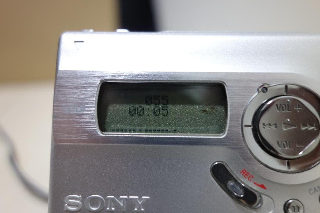 MDLP/NetMD対応 ポータブルMDレコーダー MZ-N920 SONY