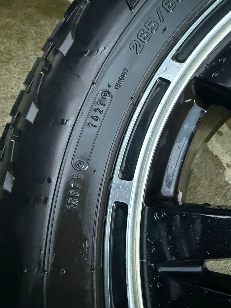 265/65R17 オールテレーン　ホイールセット　プラド150 タイヤセット