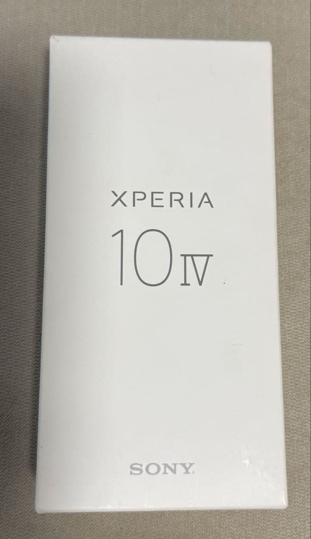 Xperia 10IV ホワイト　スマートフォン　XQ-CC44