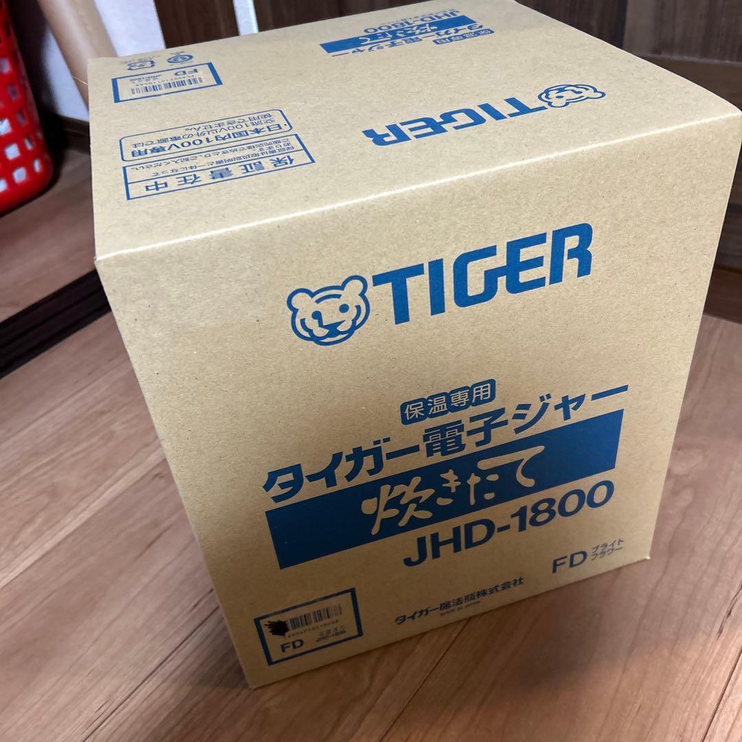 TIGER 電子ジャー JHD-1800 保温専用 ブライトフラワー