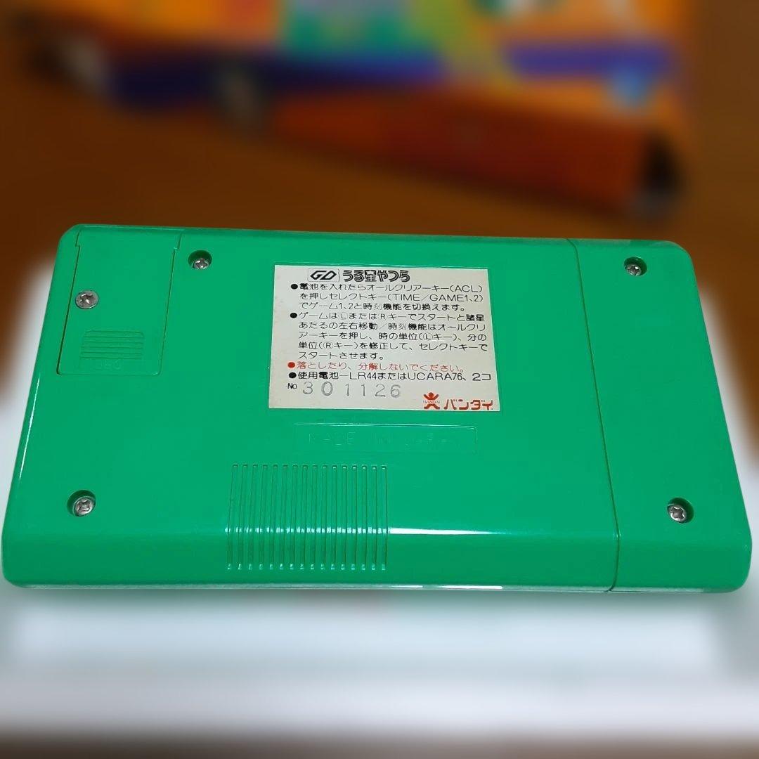 BANDAI うる星やつら LCDゲーム 美品