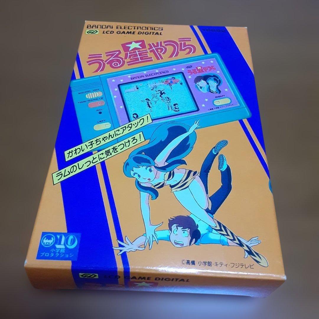BANDAI うる星やつら LCDゲーム 美品