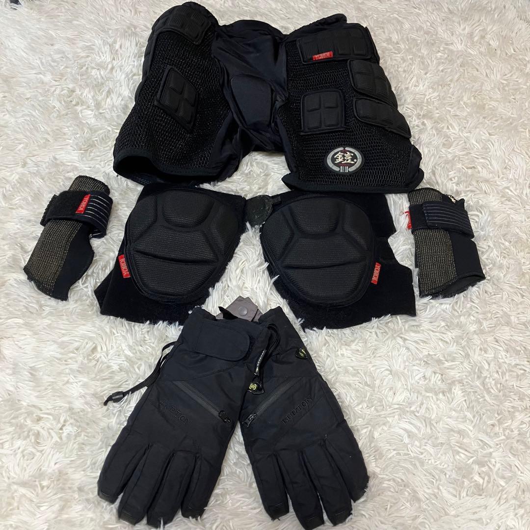 ヒップガード YOROI ケツパッド　レディースフリー　膝 手首 バートン手袋