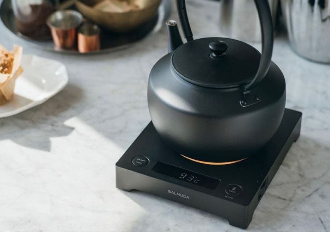 【新品・未使用】BALMUDA 電気ケトル ブラック
