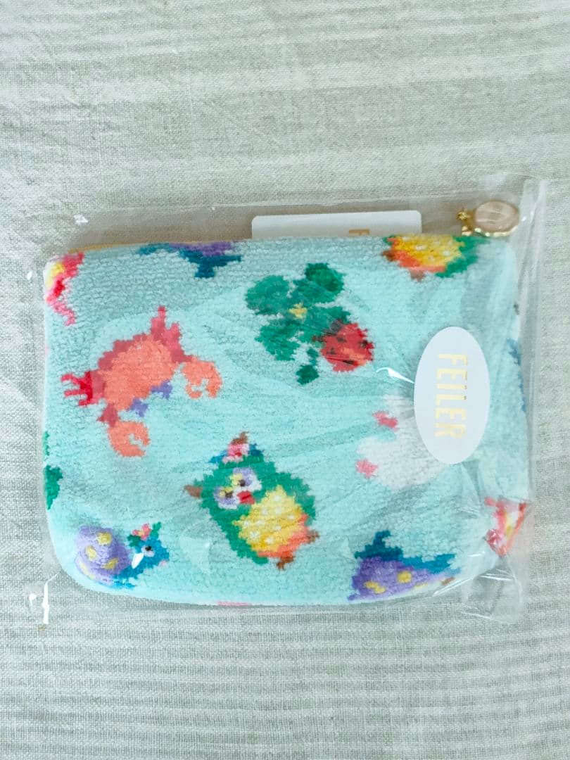 フェイラー×神崎恵初コラボ　ファンキーフォーチュン　ハンカチ＆ポーチ新品セット