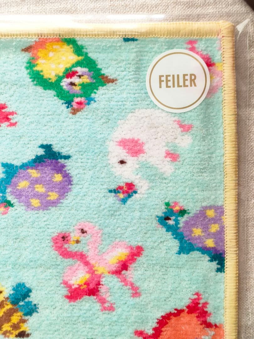 フェイラー×神崎恵初コラボ　ファンキーフォーチュン　ハンカチ＆ポーチ新品セット