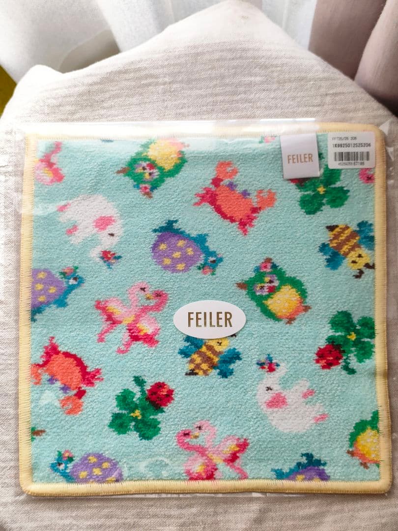 フェイラー×神崎恵初コラボ　ファンキーフォーチュン　ハンカチ＆ポーチ新品セット