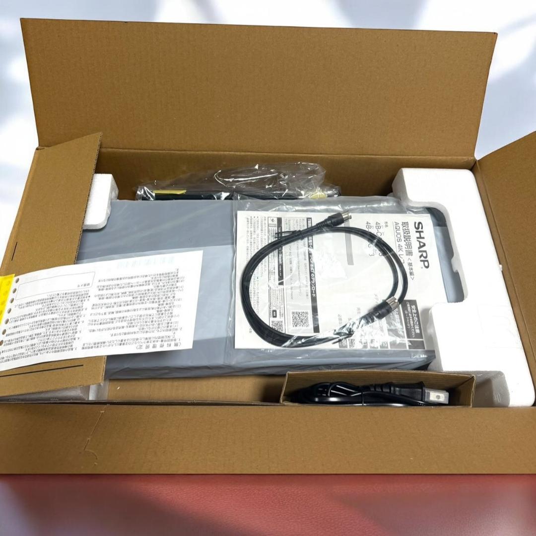 ☆25年製未使用 シャープ 4B-C40GT3 4Kブルーレイレコーダー 4TB