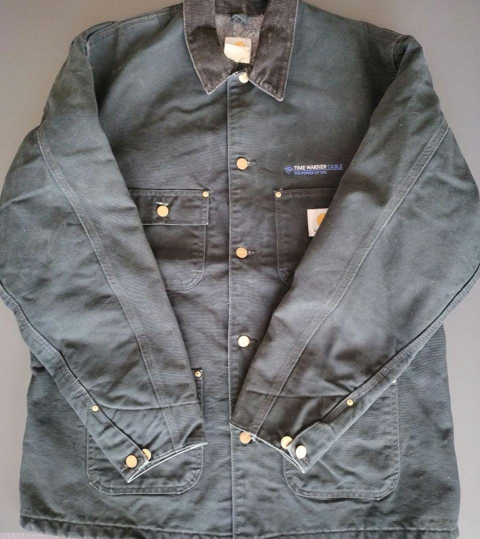 carhartt ミシガンチョアコート サイズ44　黒