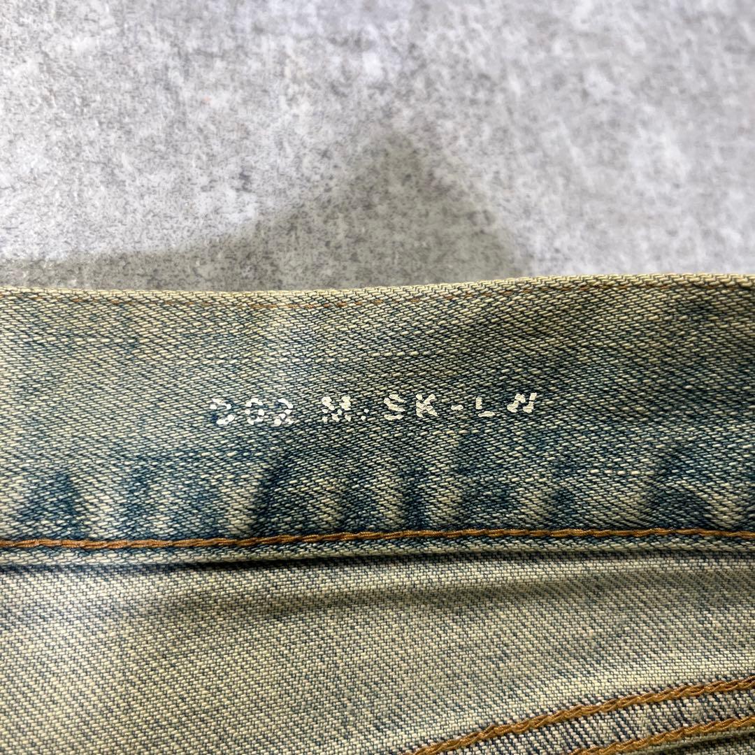 18ss SAINT LAURENT デストロイスキニーデニム　W29 ケリング