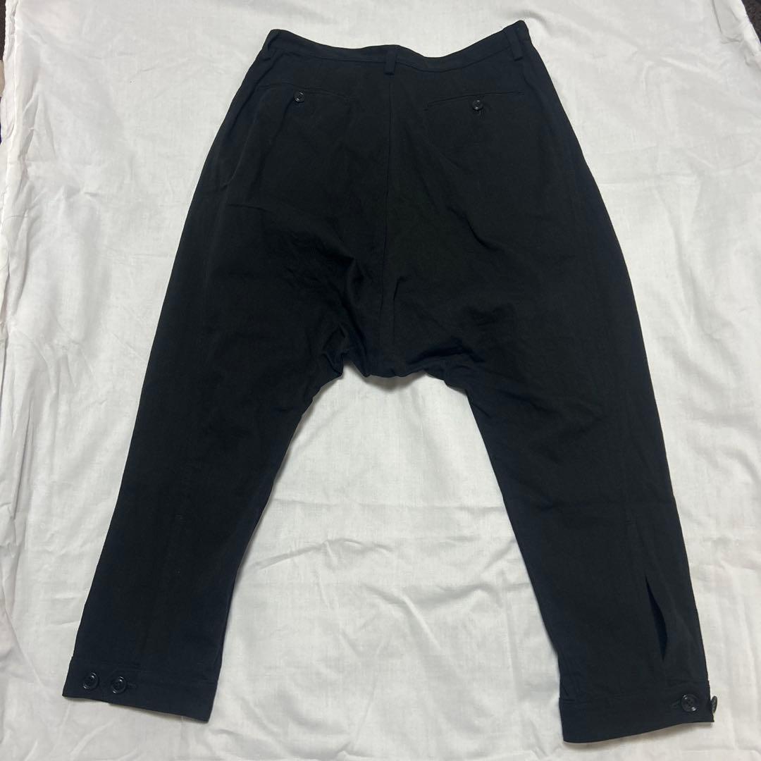 ★大人気デザイン★ Y's サルエルパンツ　yohji yamamoto 黒　2