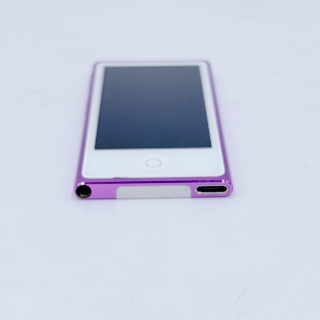 【極美品】Apple iPod nano A1446A 第7世代 パープル