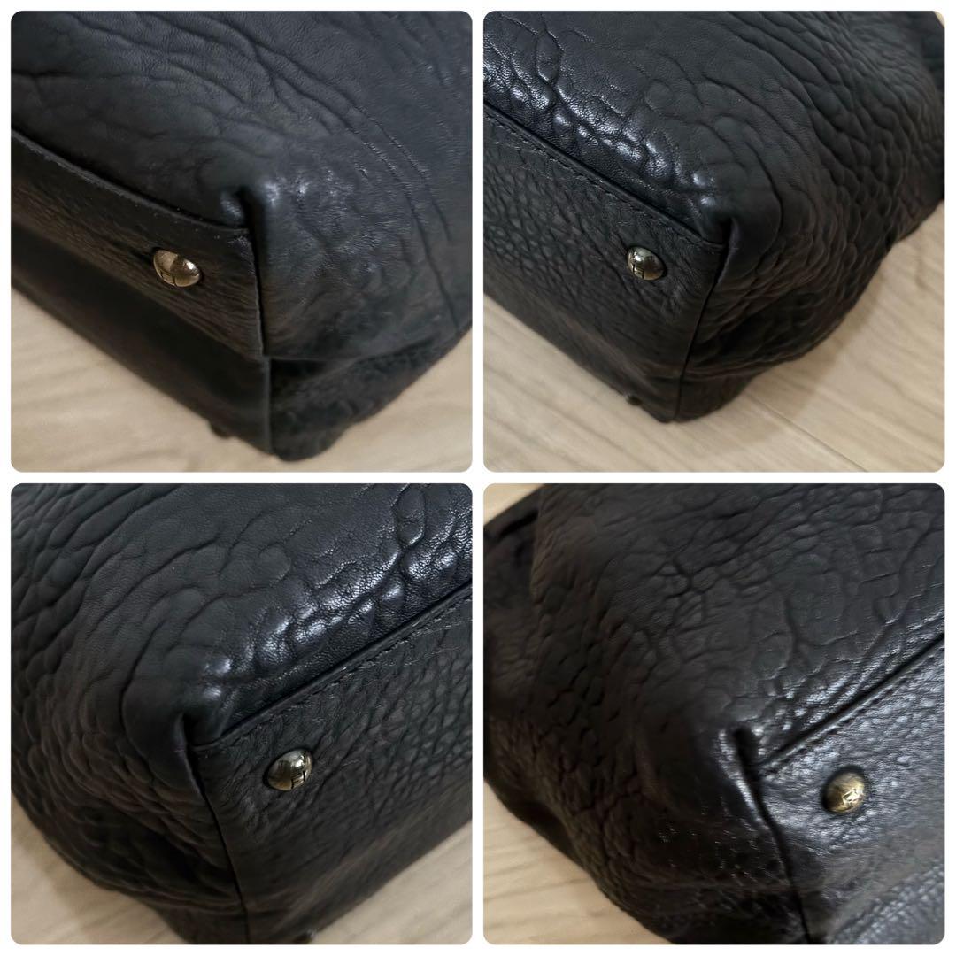 美品✨フェンディ y2k バックルバッグ チェーン トートバッグ 本革レザー