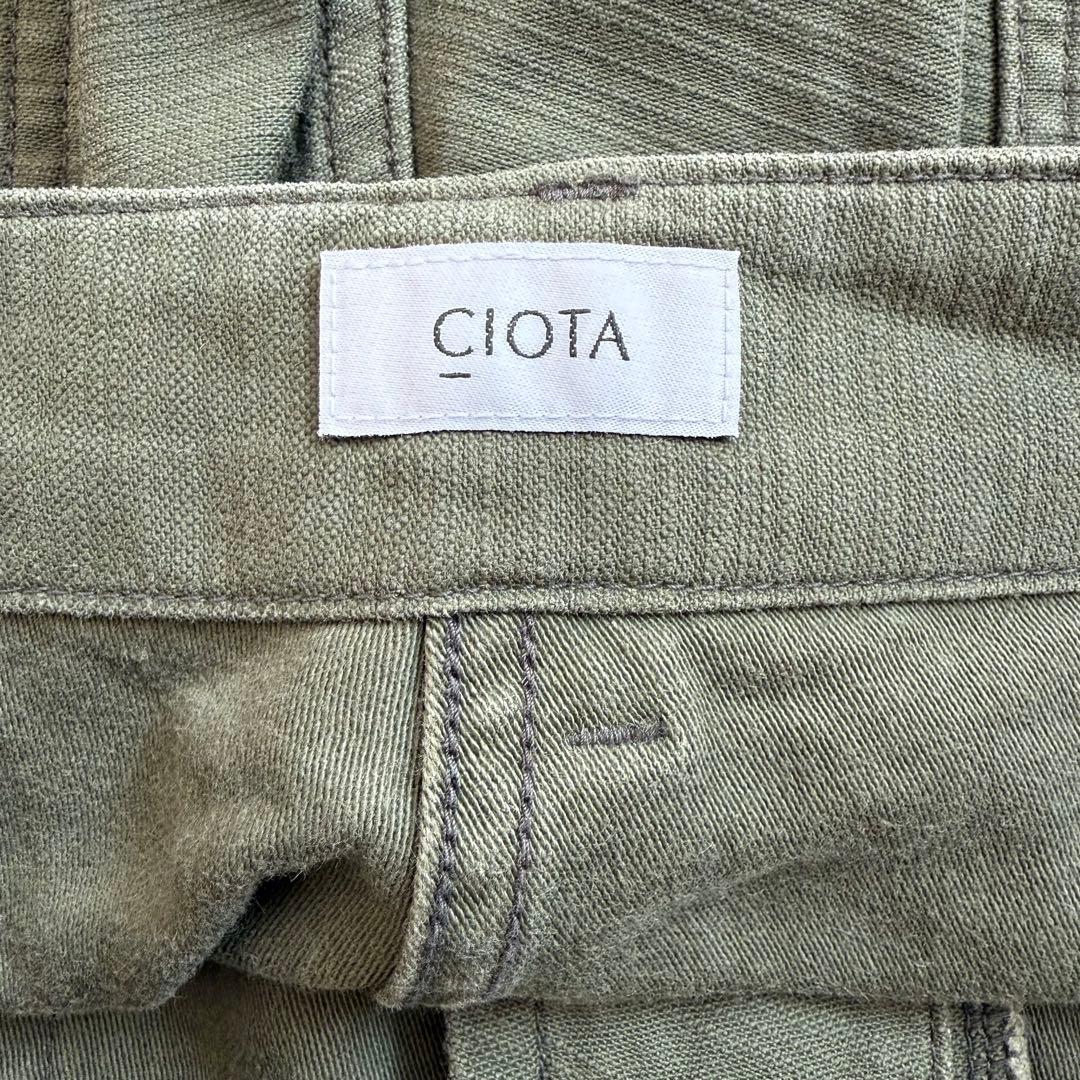CIOTA Baker Pants ベイカーパンツ バギー オリーブ サイズ3