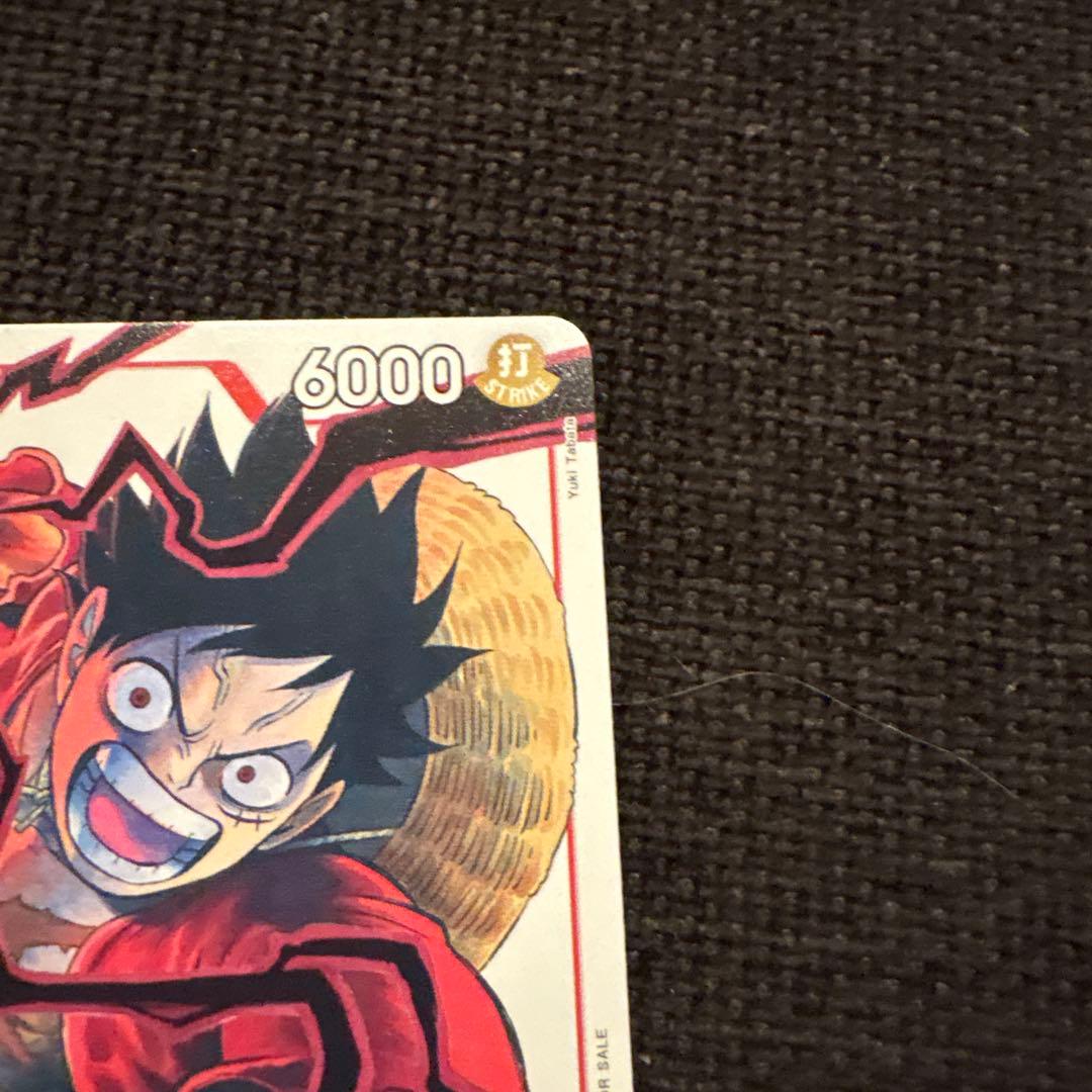 英語版ワンピースカード　ルフィ　3周年記念　プロモ　海外限定