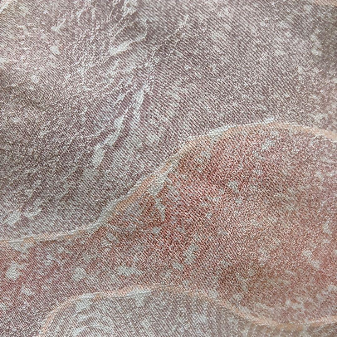 未使用小紋・新品二部式帯