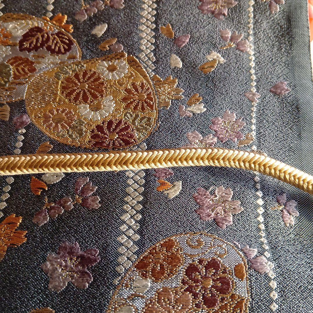 未使用小紋・新品二部式帯