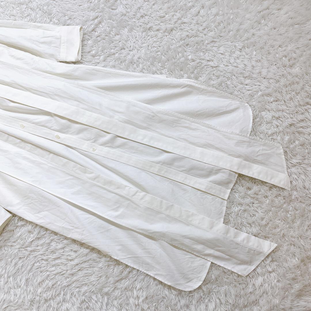 FUMIKA_UCHIDA Oxford chrome ロングシャツ 36