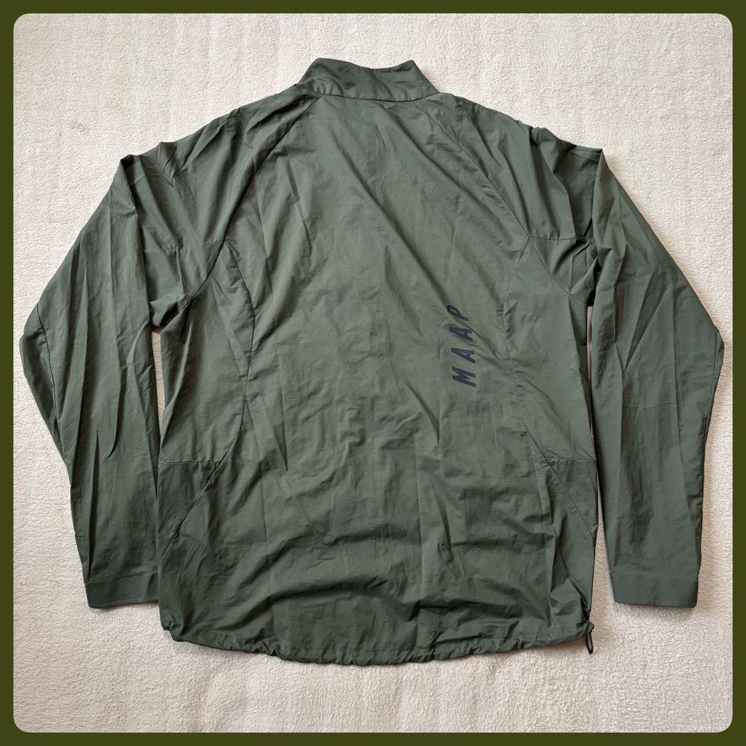  Alt_Road Wind Jacket メンズM 防風シェル カーキ