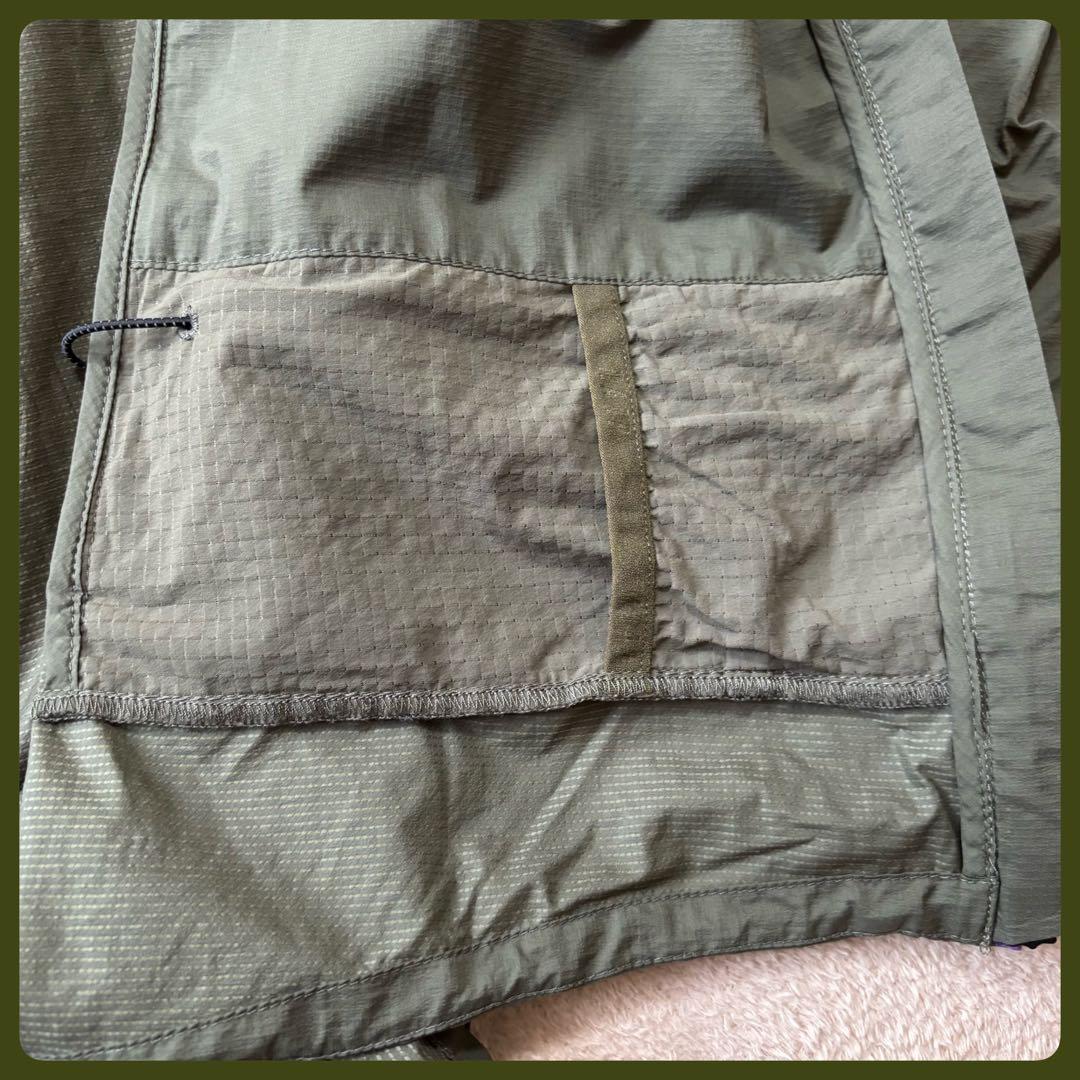  Alt_Road Wind Jacket メンズM 防風シェル カーキ